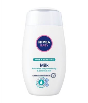 Nivea baby- подхранващо мляко Pure&Sensitive 200ml