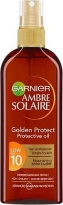 Garnier Ambre Solaire слънцезащитен спрей олио за тяло SPF10