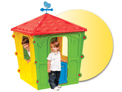 Детска къща с ветропоказател 56560