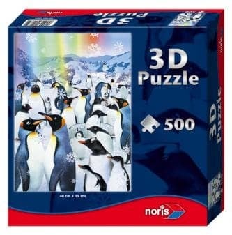 3D пъзел Пингвини
