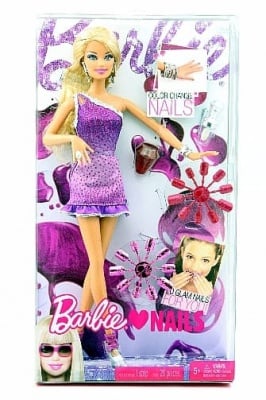 Кукла Барби с аксесоари за маникюр