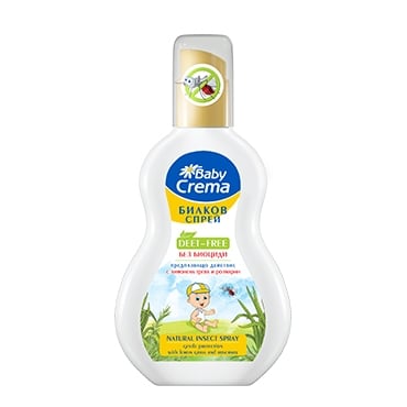 Baby Crema-Защитен билков спрей с лимонена трева и розмарин
