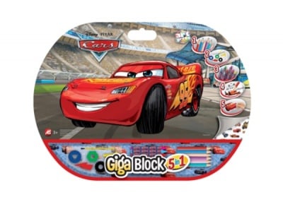 Комплект за рисуване Giga block 5в1 Cars