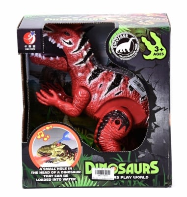 Arm toys-ходещ динозавър с пушек 34см
