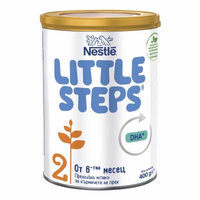 Nestle-преходно мляко Little Steps2 6м+ 400гр