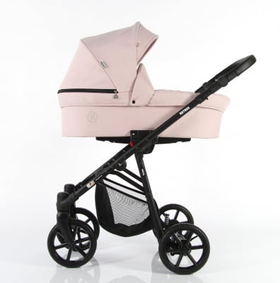 Бебешка количка Retrus Vaya 3 в 1 Pink len 2024