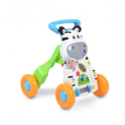 Moni-музикална играчка за прохождане Little Zebra  2в1