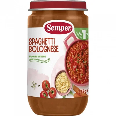 Semper Спагети Болонезе 12м. 235г