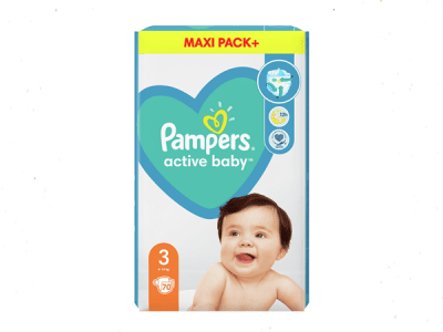 Pampers Active baby 3 Midi 6-10кг 70бр
