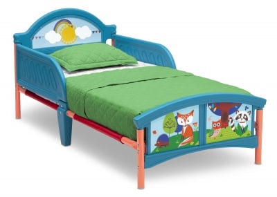 Детско легло Woodland с 3D изображение на таблата