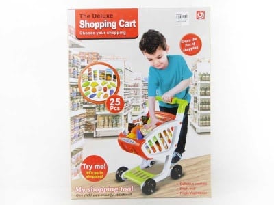 Детска количка за пазаруване с аксесоари 25ч