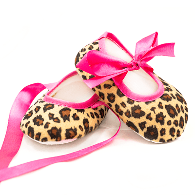 Carra-бебешки обувки:леопард