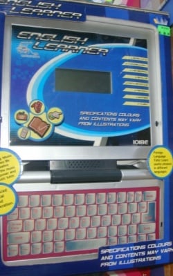 Детски лаптоп на английски език 3г+