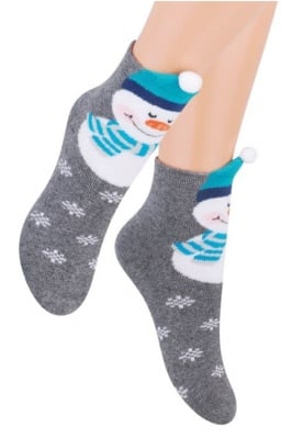 Steven-детски чорапи Снежен човек 154