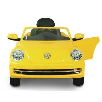 Kikka boo-акумулаторна кола VW beetle converrtible 6V yellow