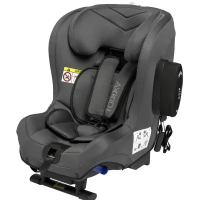 Axkid Стол за кола Minikid 2 (0-25 кг.) Premium Granite Black