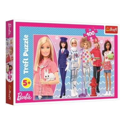 Trefl-пъзел Barbie предизвикателство 100ч