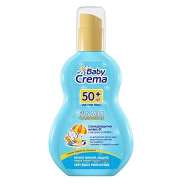 Baby Crema-Нежно слънцезащитно мляко SPF50+ 150ml