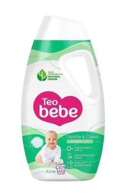 Teo bebe-течен препарат за пране Алое 40 пранета 1.8л