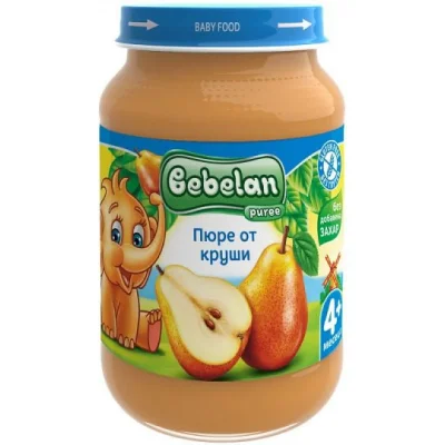 BEBELAN Пюре от круши 4м. 190г