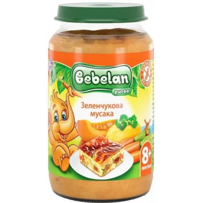 BEBELAN Зеленчукова мусака 8м. 220г