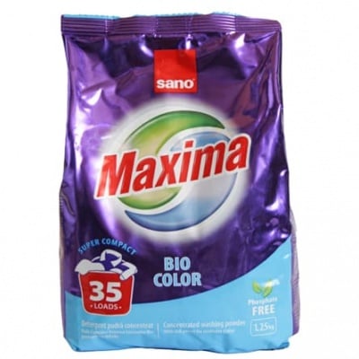 Sano-прах за пране Maxima Bio color 1.25кг