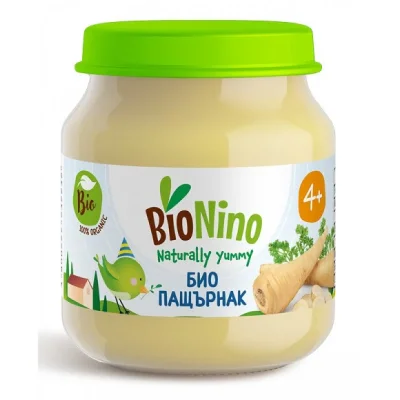 BioNino БИО Пюре Пащърнак 4м. 120г
