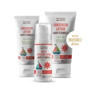 Органичен сертифициран слънцезащитен лосион „Baby & Family“ SPF 50