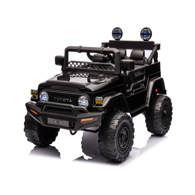Акумулаторен джип Toyota FJ Cruiser черен EVA гуми