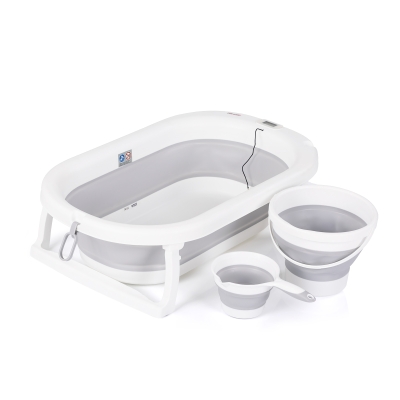 Сгъваема вана Bubble Spa 3в1/терм. -сива