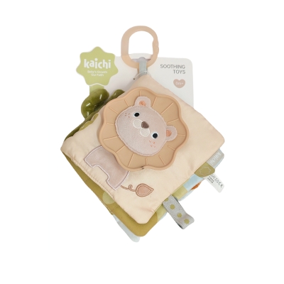 Детска текстилна книжка "Лъвче"