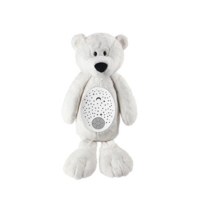 Плюш. играчка с проектор/музика"Мечо