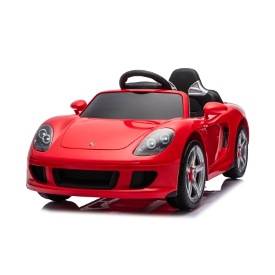 Ел. кола Porsche Carrera GT LUX червена