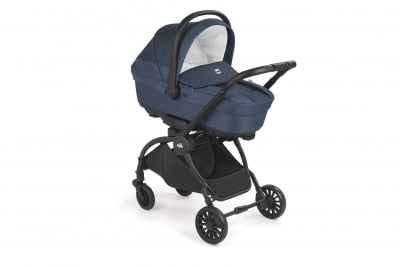 Бебешка количка 3 в 1 Vogue 892 тъмно синьо