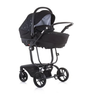 Бебешка количка 3 в 1 Taski Sport 888 графит звезди
