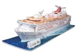 3D пъзел Cruise ship 86 части