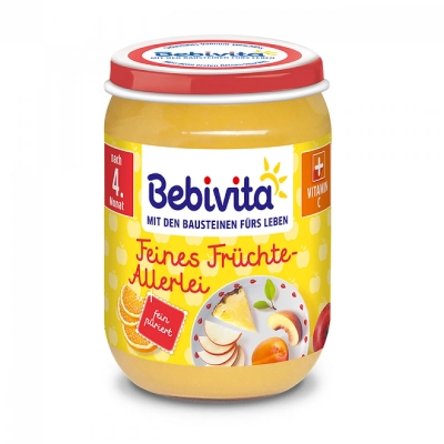 Bebivita Различни плодове 5м. 190г