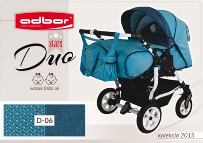 Бебешка количка за близнаци Duo Stars цвят:D06