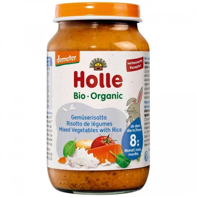 HOLLE Деметер Ризото със зеленчуци 8м. 220г