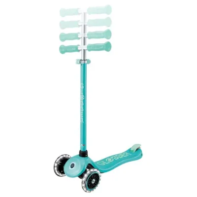 GLOBBER Тротинетка PRIMO PLUS GLOW LIGHTS, мента