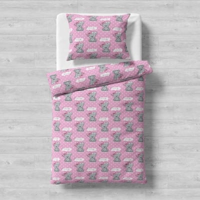 GALIX-детски спален комплект It's a girl 3 части, розов