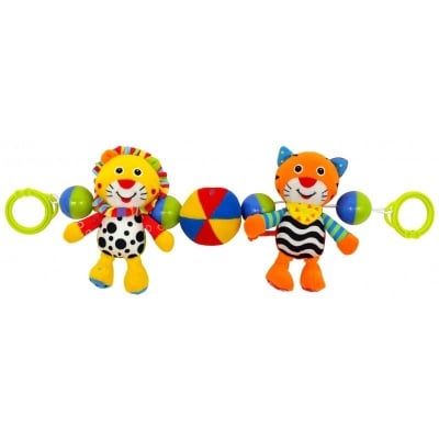 Baby Mix-играчка за количка Лъв и Тигър