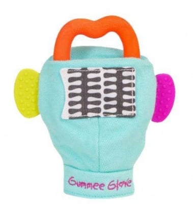 Ръкавичка-гризалка Gummee Glove:тюркоаз 3-6м