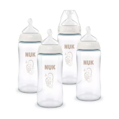NUK First Choice +, Perfect Start, Сет стъклени шишета 4, части