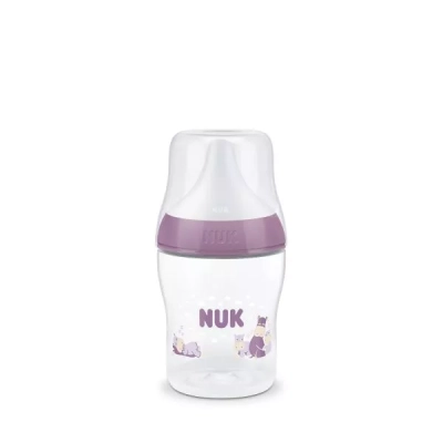 NUK Perfect Match Шише РР 150мл. със силиконов биберон за хранене S, 0+мес., Хипо