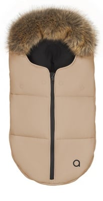 Anex-зимно чувалче за бебешка количка Wom 0-6m Brown