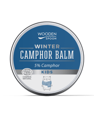 Wooden Spoon био сертифицирано Зимно масажно масло за деца (5% камфор) 50 ml