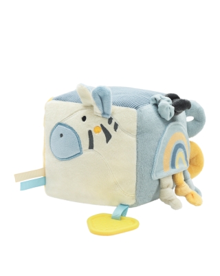 Плюшено кубче Stripy Friends