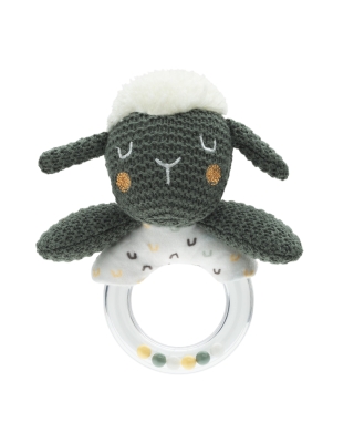 Играчка плюшена дрънкалка Sleepy Sheep
