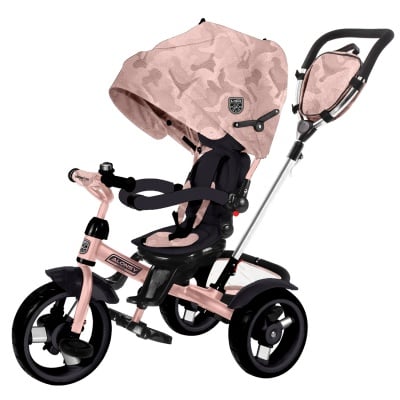 Kikka boo-триколка с въртяща седалка Alonsy 2020 Pink Camouflage 2020